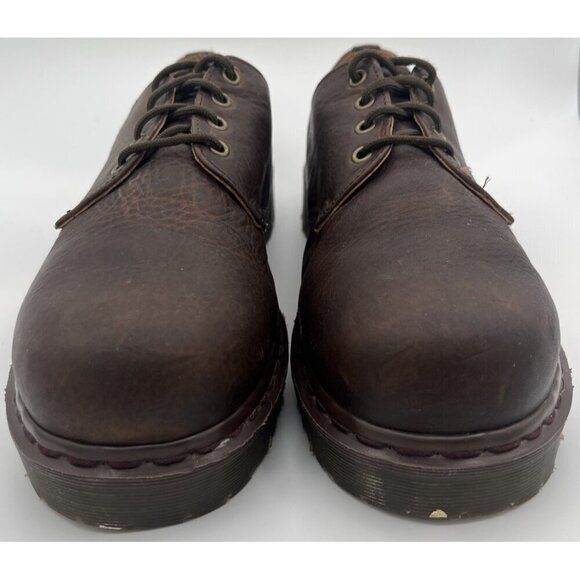 Dr Martens Vintage Y2K Oxford Ankle Brown Shoes Boots US 13 UK 12 England GZ1561 main image 10